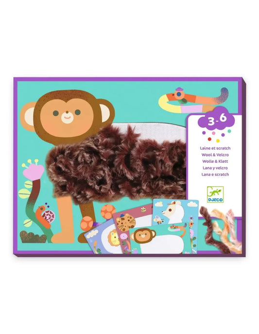 knutseldoos - wol & velcro