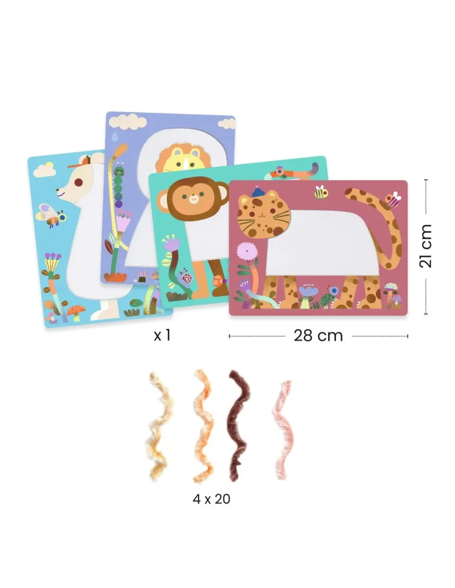 knutseldoos - wol & velcro