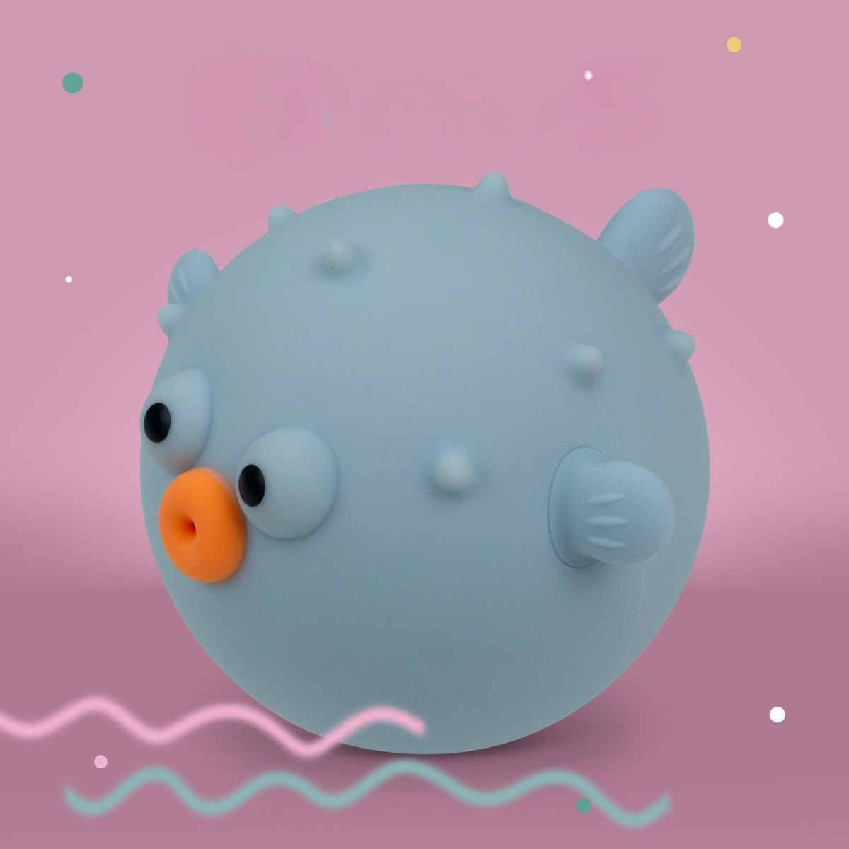 blowfish lampje blauw - LED
