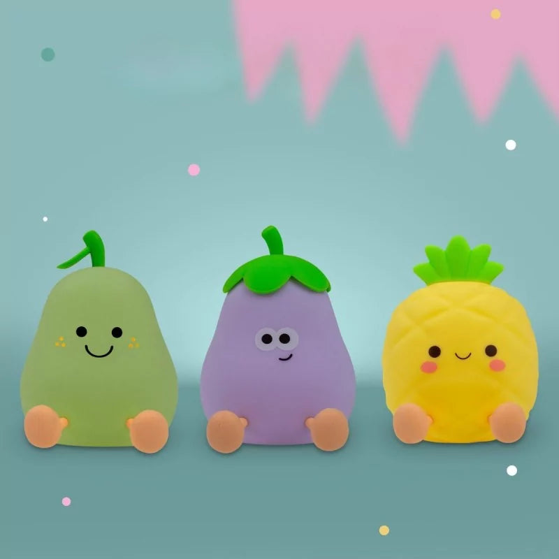 set van 3 fruitlampjes - LED