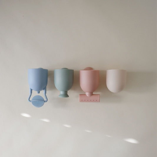 badspeeltjes set van 4 - gieten & spelen