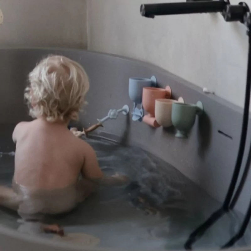 badspeeltjes set van 4 - gieten & spelen