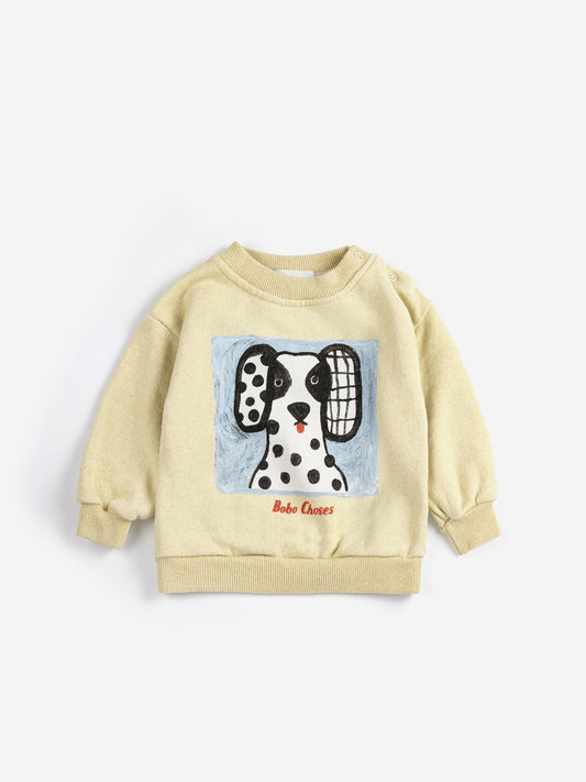 van dog sweatshirt - yellow