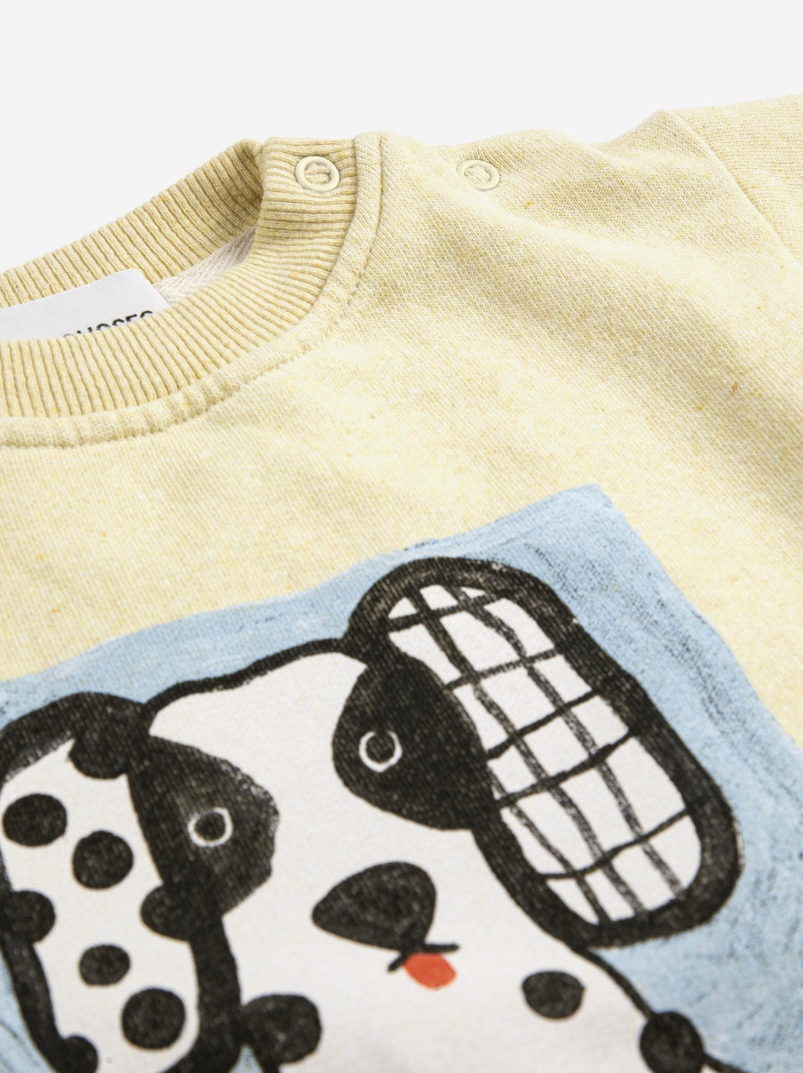 van dog sweatshirt - yellow