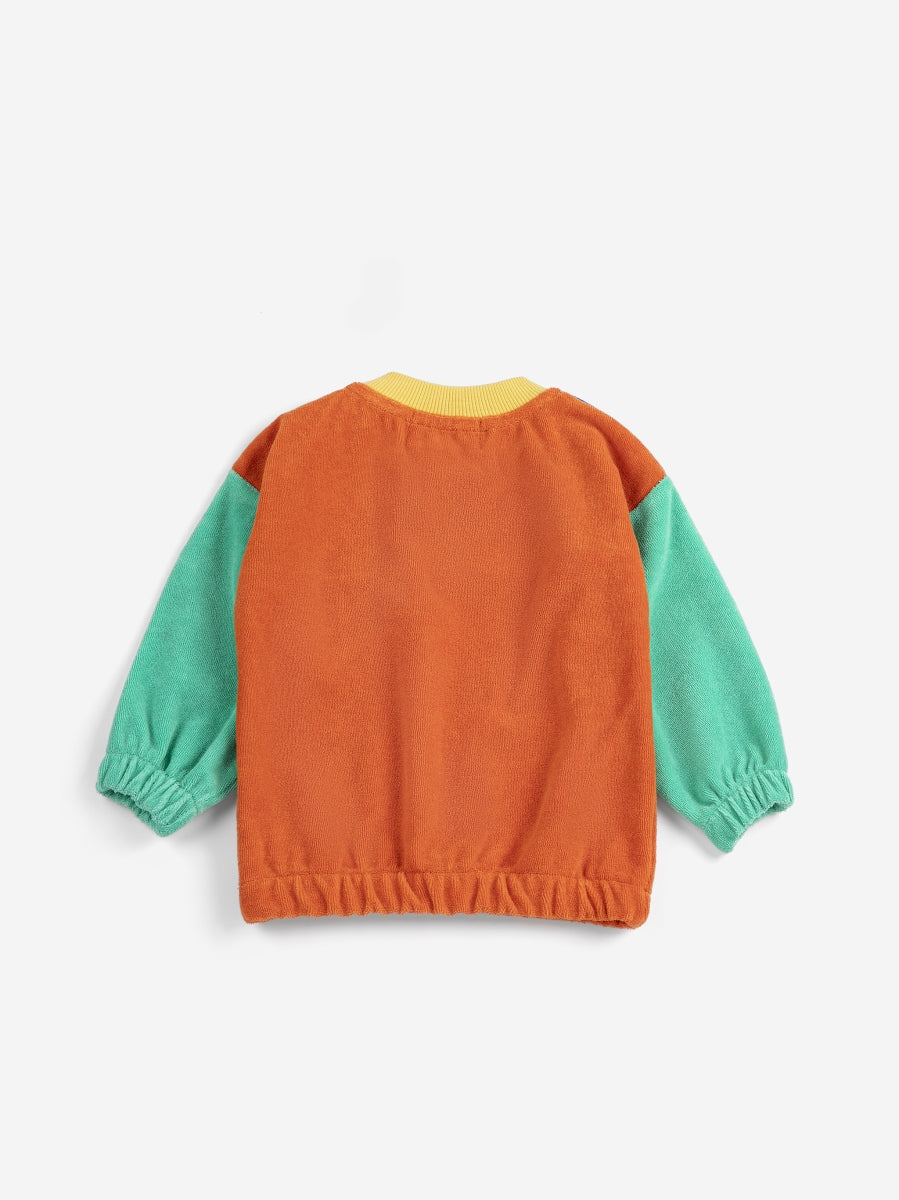 bobo choses color block sweatshirt