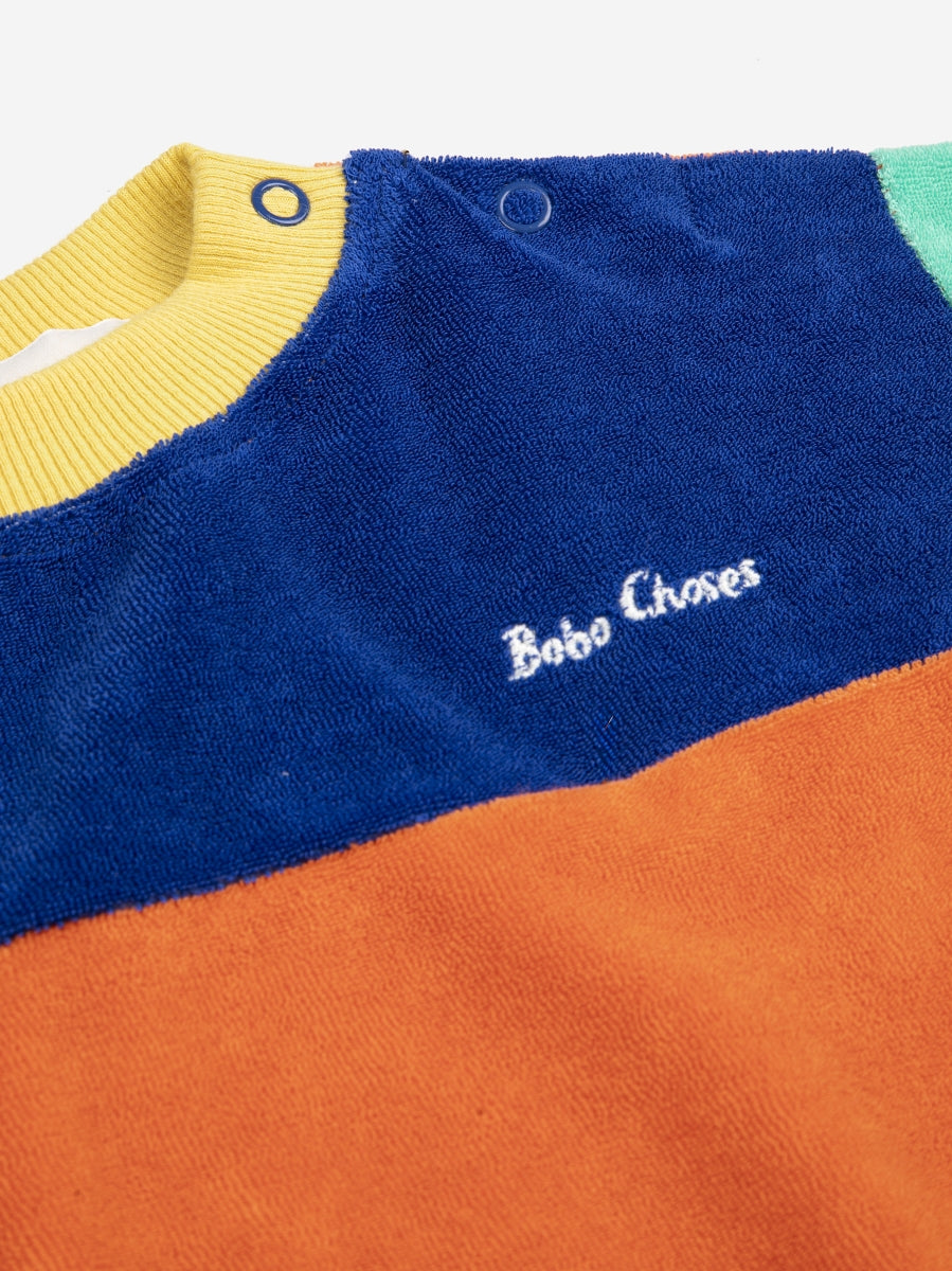 bobo choses color block sweatshirt