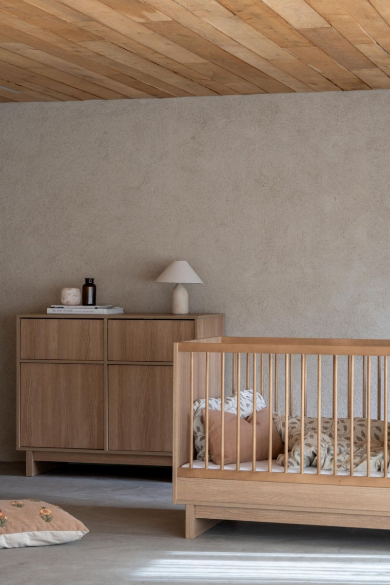 meegroeibed - kyo - 120x70 cm - honey ash