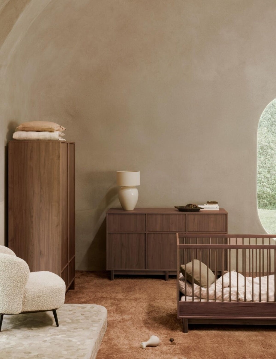 meegroeibed - kyo - 120x70 cm - walnut