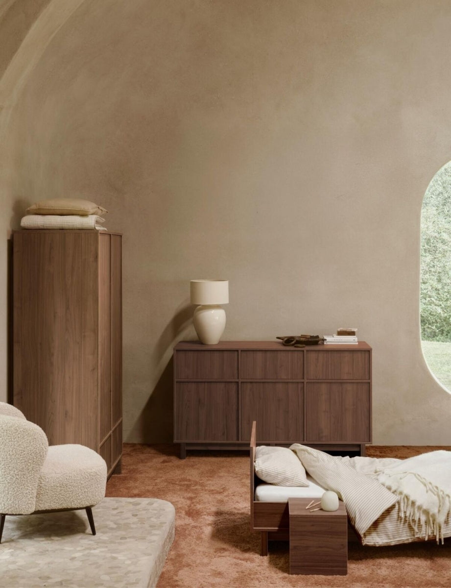 kyo junior kit  - 170x70 cm - walnut