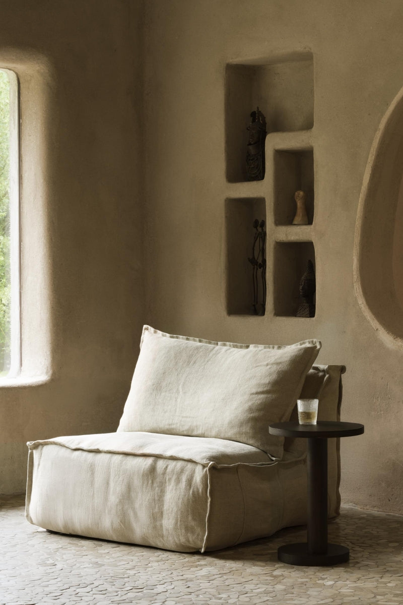 linnen lounger - beige