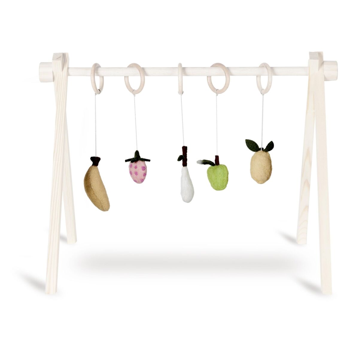 set van 5 speeltjes - fruit