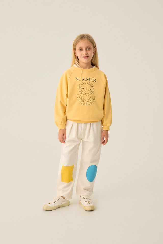 summer sweatshirt - kids 5/6Y